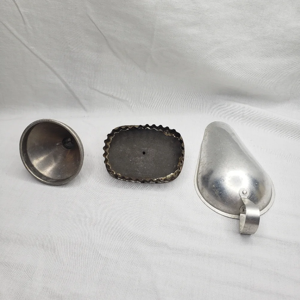Vintage Rustic Kitchen Items Funnel Scoop And Biscuit Cutter For Display
